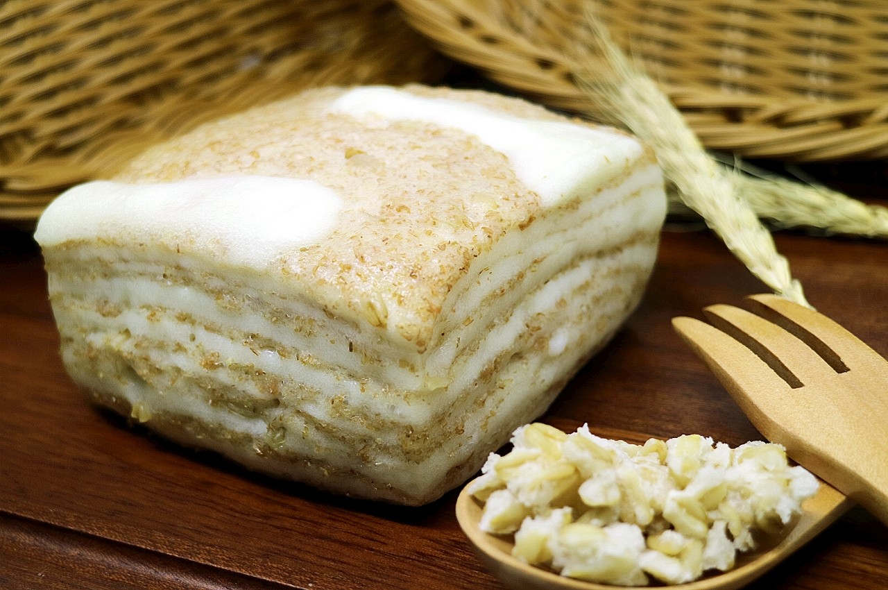 【千層系列-燕麥牛奶】 (奶素-甜味)（4入/包）